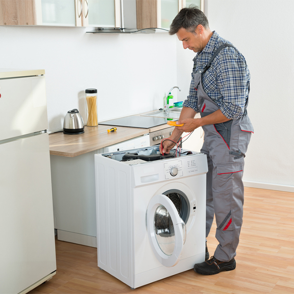 can you walk me through the steps of troubleshooting my washer issue in Hopedale